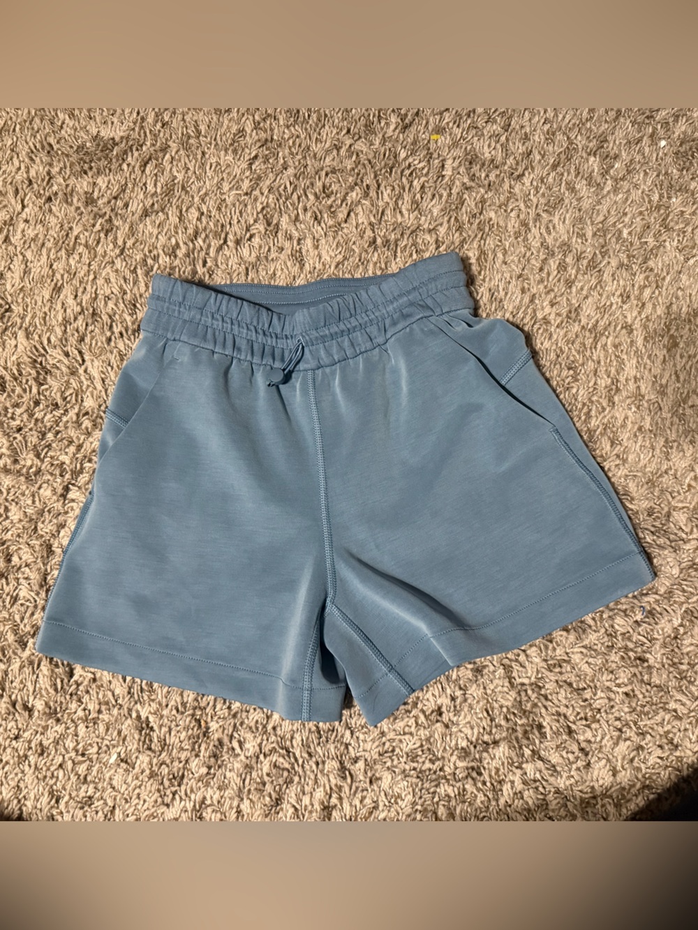 lululemon athletica Dusty Blue Athletic Shorts